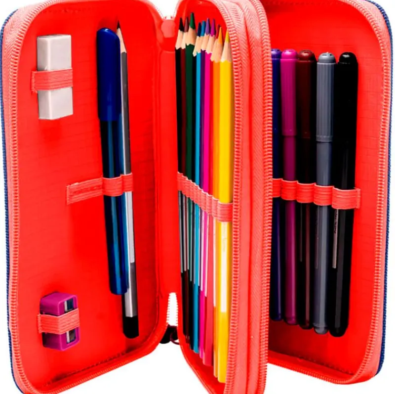 KIDS EUROSWAN Escolar|Spiderman Estuche Doble