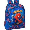 SAFTA Spiderman Mochila Escolar Adaptable- Escolar