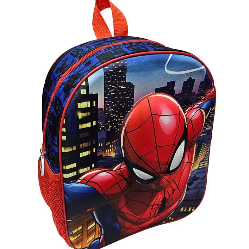 SELECCION DRIM Spiderman Mochila Escolar 3D Infantil- Escolar