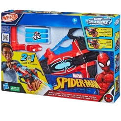HASBRO Spiderman Nerf Blaster Lanzador- Juegos Y Juguetes De Imitación