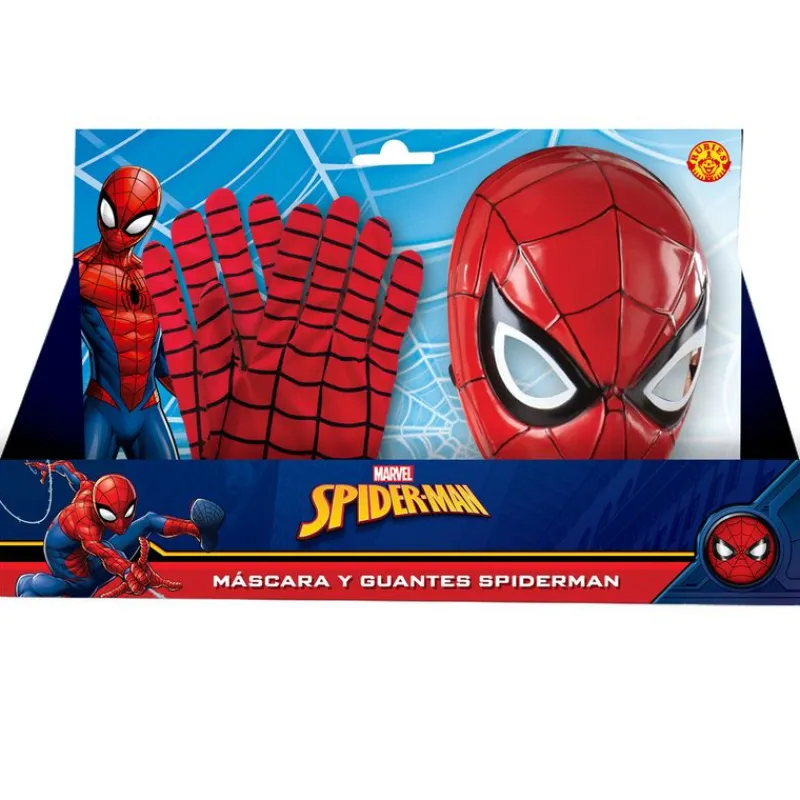 RUBIE'S Disfraces Y Complementos|Disfraces Y Complementos|Spiderman Pack Máscara + Guantes