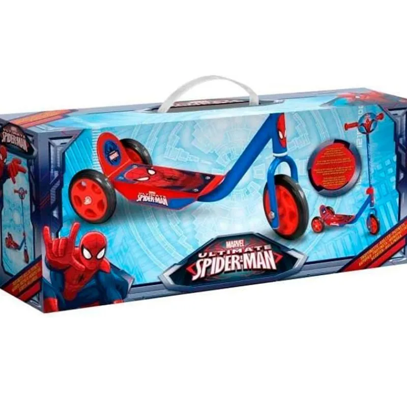 STAMP Bicicletas, Correpasillos Y Triciclos|Spiderman Patinete 3 Ruedas