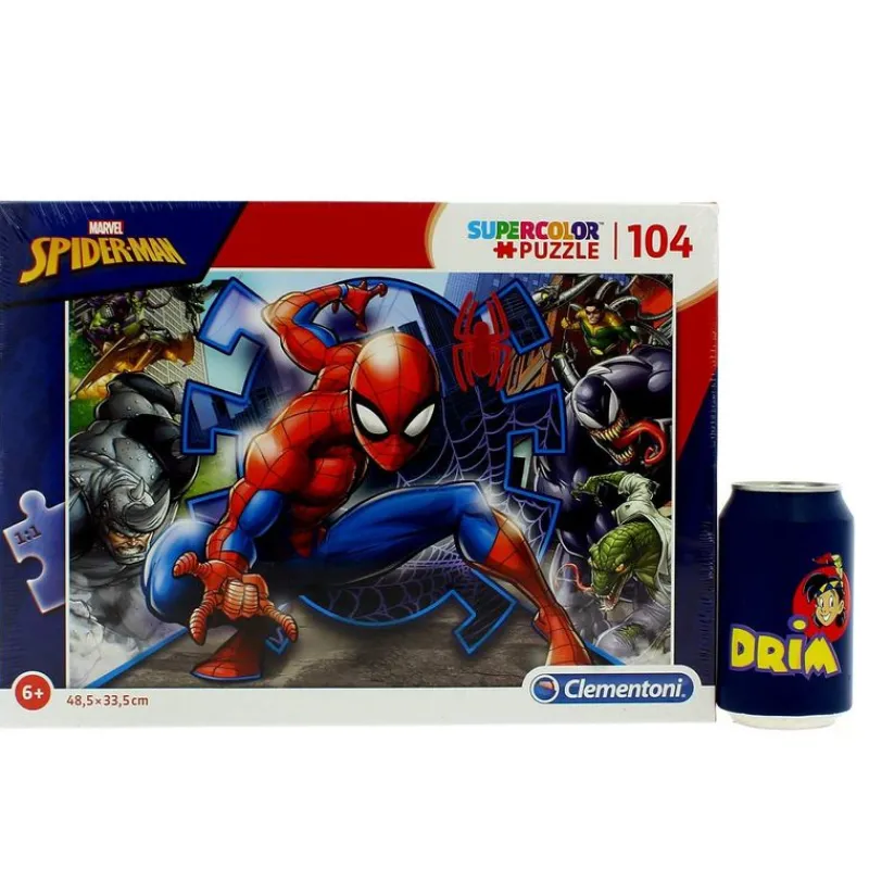 CLEMENTONI Spiderman Puzzle 104 Piezas- Puzzles Y Construcciones