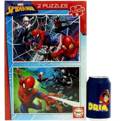 EDUCA Puzzles Y Construcciones|Spiderman Puzzle 2x100 Piezas