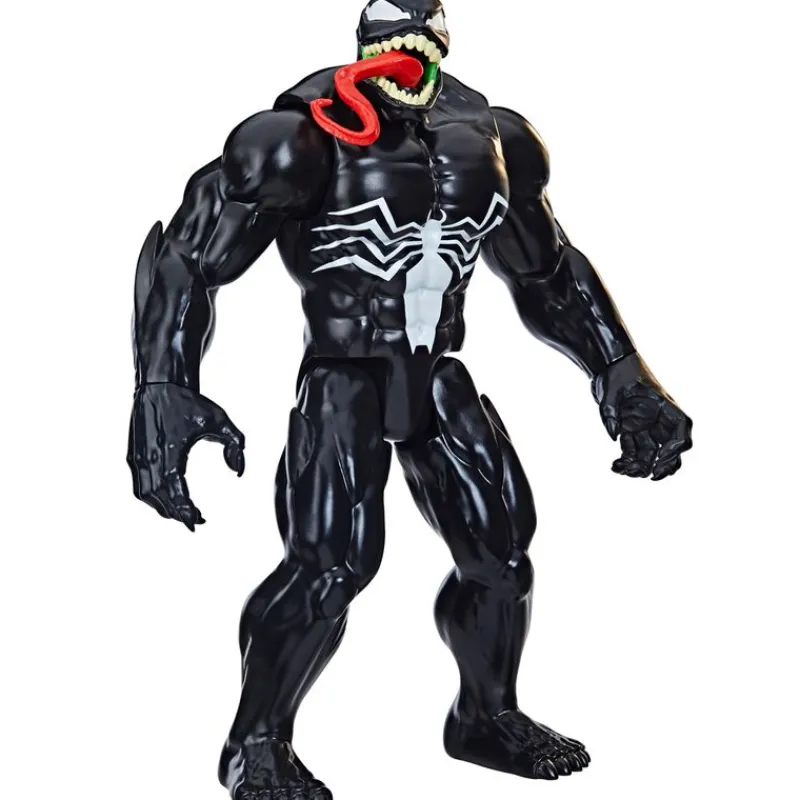 HASBRO Marvel|Figuras Y Figuras De Acción|Spiderman Titan Heroe Series Deluxe Venom