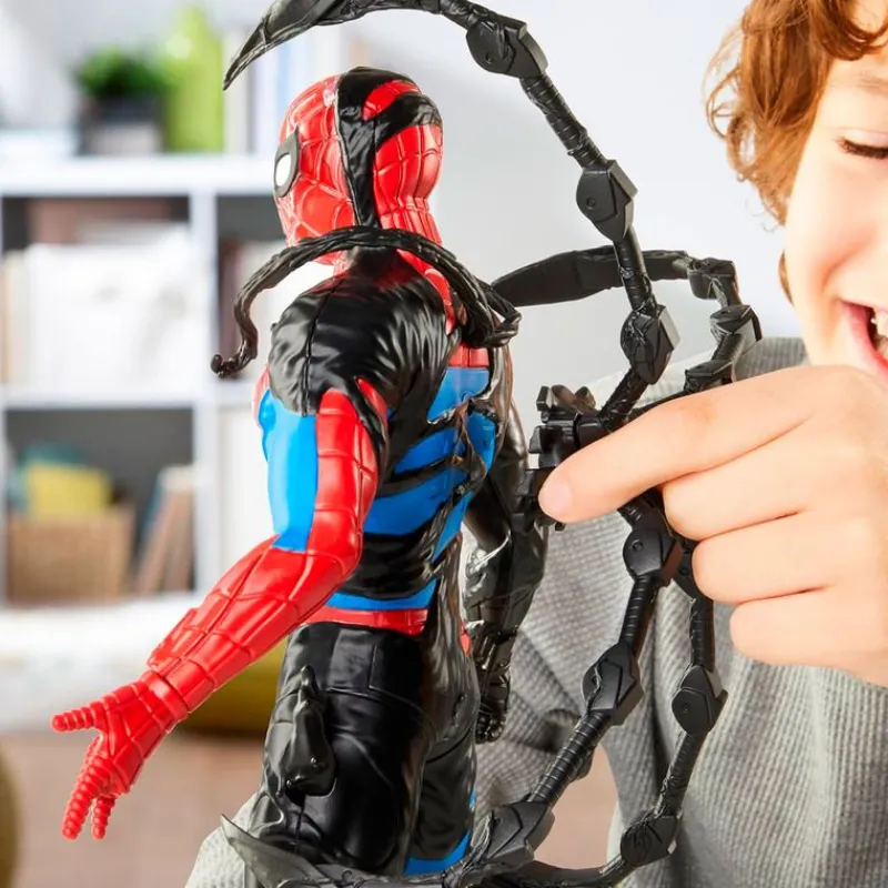 HASBRO Marvel|Figuras Y Figuras De Acción|Spiderman VenomVersus Transformación Líquida