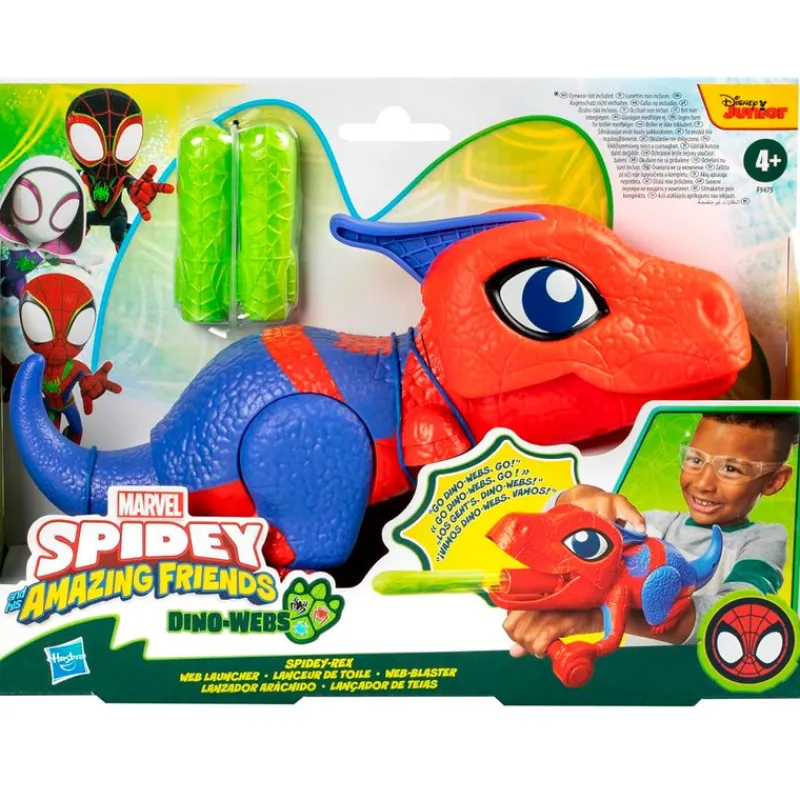 HASBRO Spidey Dino Webs Lanzador Arácnido- Juegos Y Juguetes De Imitación