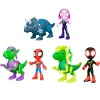 HASBRO Figuras Y Figuras De Acción|Spidey y sus Amigos Figura + Dinosaurio Surtido
