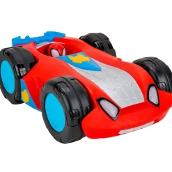 JAZWARES Figuras Y Figuras De Acción|Spidey y sus Amigos Spidey Flip and Reveal Cruiser