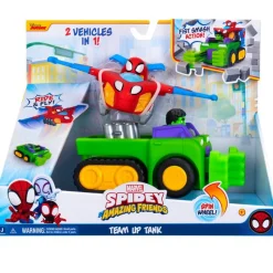 JAZWARES Figuras Y Figuras De Acción|Spidey y sus Amigos Vehículo Tanque