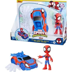HASBRO Figuras Y Figuras De Acción|Spidey y sus Amigos Vehículo con Figura Surtida