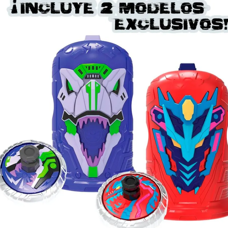 BIZAK Figuras Y Figuras De Acción|Spinner Mad 2 Arena de Combate