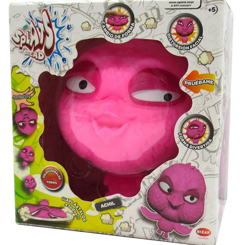 BIZAK Figuras Y Figuras De Acción|Splats Heads Muñeco Surtido