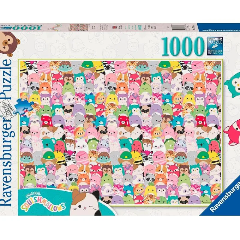 RAVENSBURGER Squishmallows Challenge Puzzle 1000 Piezas- Puzzles Y Construcciones