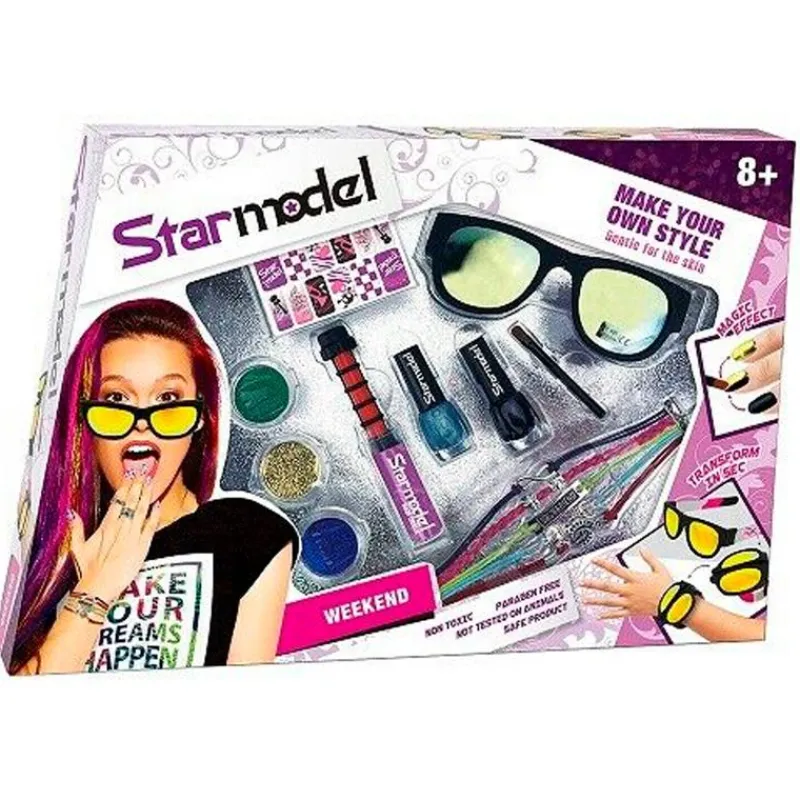 SELECCION DRIM Juegos Y Juguetes De Imitación|Star Model Crea tu Propio Estilo Weekend