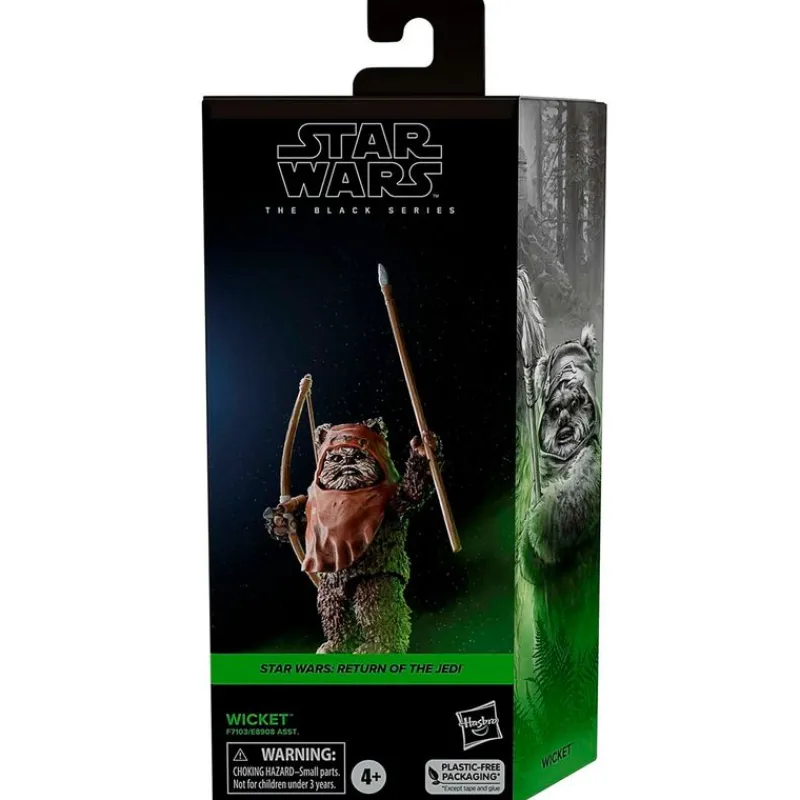 HASBRO Star Wars Black Series Figura Wicket- Figuras Películas Y Series|Star Wars
