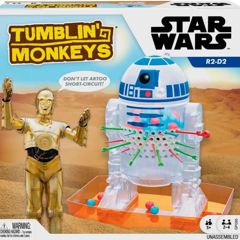 HASBRO Star Wars|Juegos De Mesa|Star Wars Juego Monos Locos R2-D2