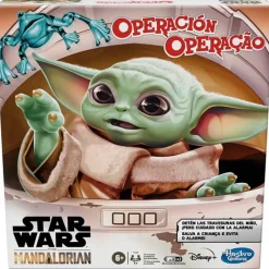 HASBRO Star Wars|Juegos De Mesa|Star Wars Mandalorian Juego Operación Baby Yoda