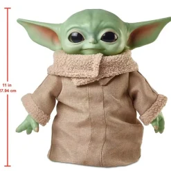 MATTEL Star Wars|Primera Infancia Y Preescolar|Star Wars Mandalorian Peluche Baby Yoda 28 cm