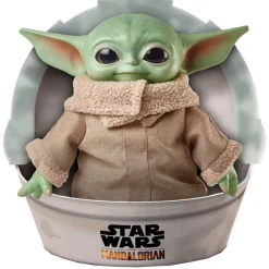 MATTEL Star Wars|Primera Infancia Y Preescolar|Star Wars Mandalorian Peluche Baby Yoda 28 cm