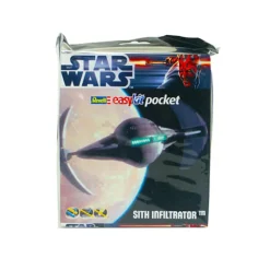REVELL Juegos De Construcción|Star Wars|Star Wars Maqueta Infiltrador Sith Easy Kit Pocket Escala 1:257