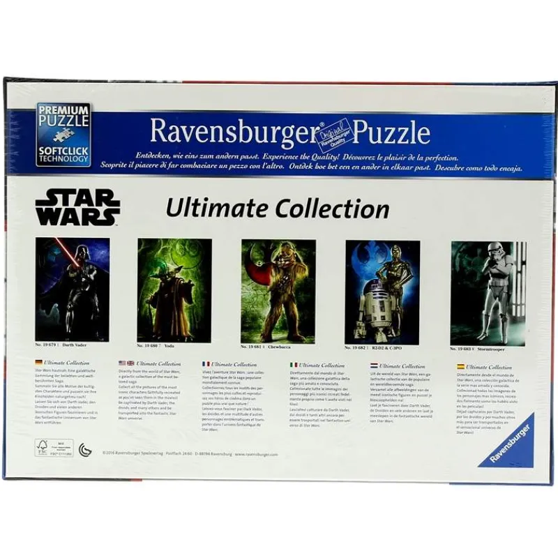 RAVENSBURGER Star Wars|Puzzles Y Construcciones|Star Wars Puzzle Soldado Imperial de 1000 Piezas