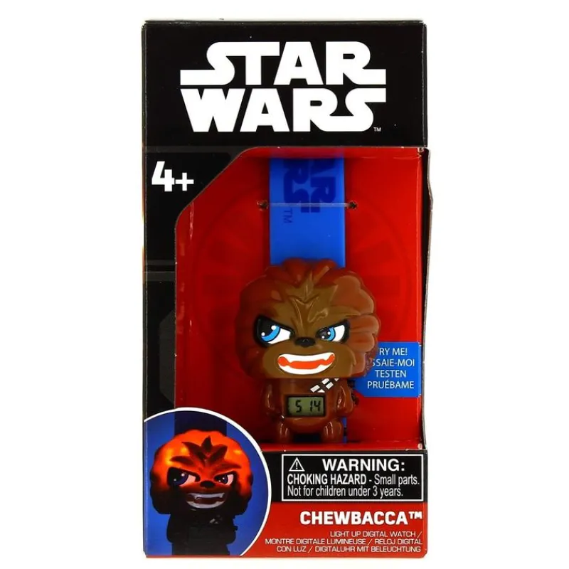 SELECCION DRIM Star Wars Reloj de Pulsera Digital Chewbacca- Star Wars