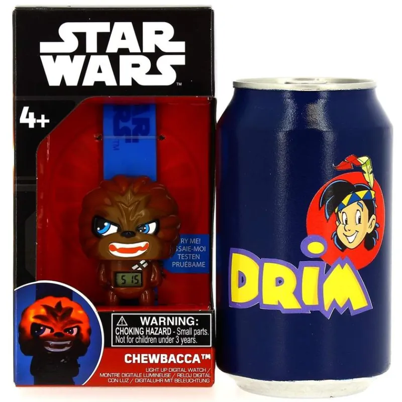 SELECCION DRIM Star Wars Reloj de Pulsera Digital Chewbacca- Star Wars