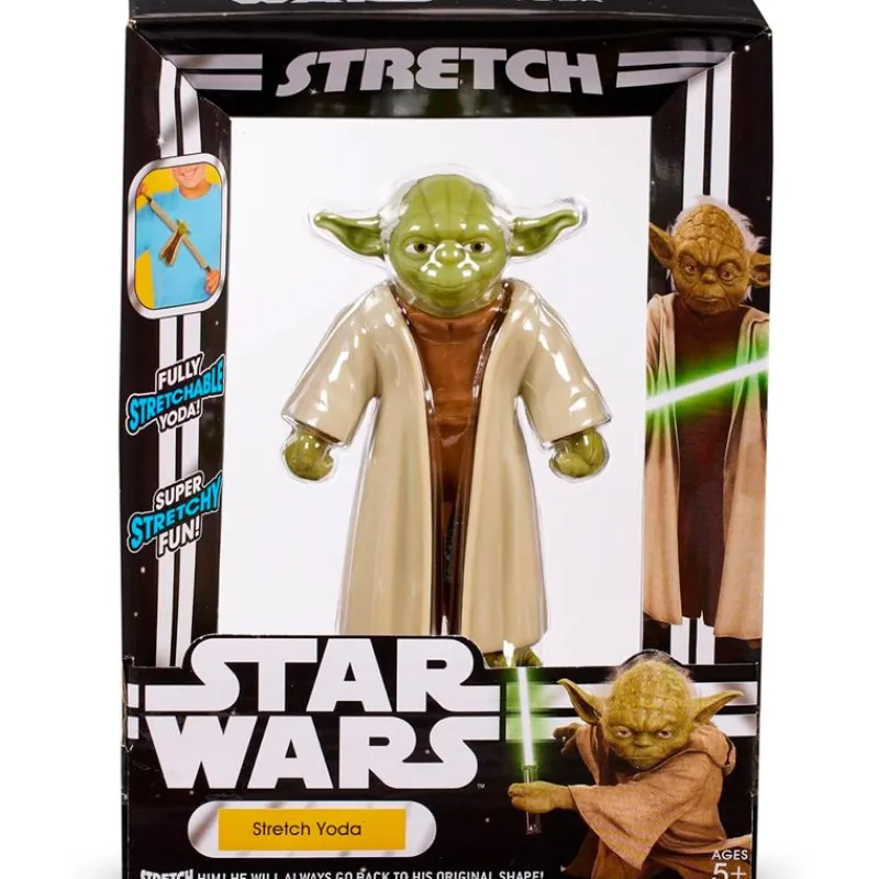 FAMOSA Star Wars Stretch Yoda Mini- Star Wars|Figuras Y Figuras De Acción