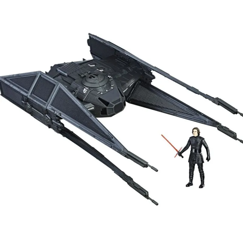 HASBRO Star Wars|Star Wars Tie Silencer con Kylo Ren