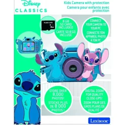 LEXIBOOK Stitch|Electrónicos|Stitch Cámara Digital con Funda