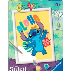 RAVENSBURGER Stitch CreArt Pintar x Números- Manualidades