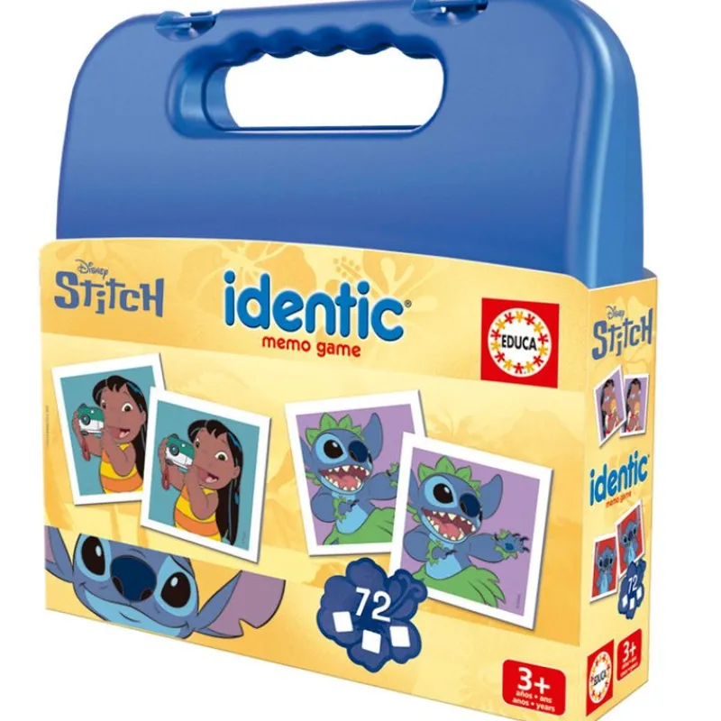 EDUCA Juegos Y Juguetes Educativos|Juegos De Mesa|Stitch Identic Juego de Memoria