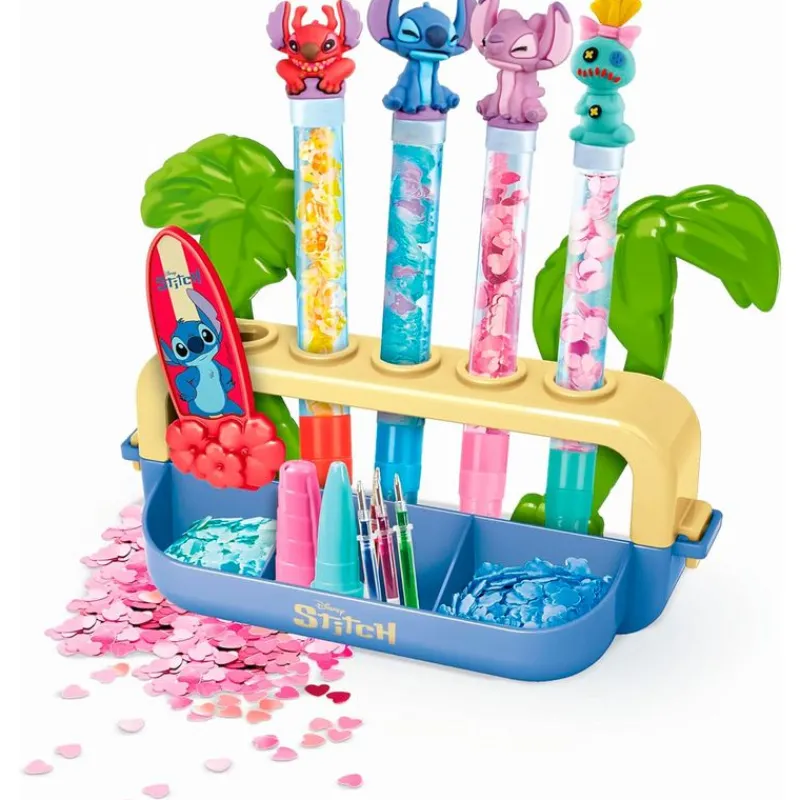 CLEMENTONI Stitch Laboratorio Bolígrafos- Manualidades