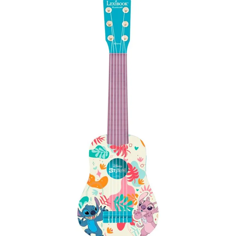 LEXIBOOK Stitch|Instrumentos Musicales|Stitch Mi Primera Guitarra