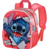 KARACTERMANIA Stitch Mochila Infantil 3D- Escolar