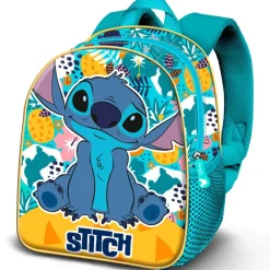 KARACTERMANIA Stitch Mochila Turquesa Escolar- Escolar