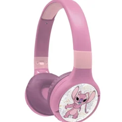 LEXIBOOK Stitch Ángel Auriculares Auriculares 2 en 1 Bluetooth y con Cable- Electrónicos