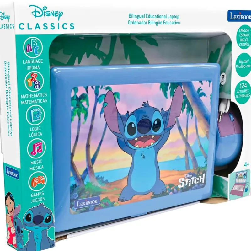 LEXIBOOK Stitch Ordenador Portátil- Electrónicos