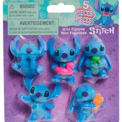 JUST PLAY Stitch|Figuras Y Figuras De Acción|Stitch Pack 5 Figuras