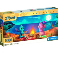 CLEMENTONI Puzzles De 501 A 1000 Piezas|Puzzles Y Construcciones|Stitch Panorama Puzzle 1000 Piezas