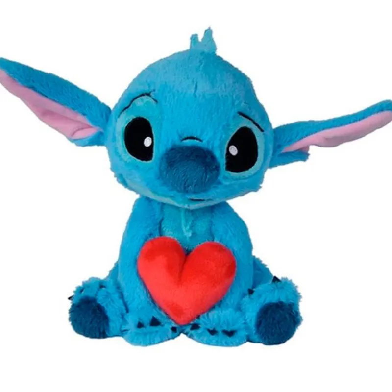 SIMBA Stitch|Peluches|Stitch Peluche Corazón 25 cm