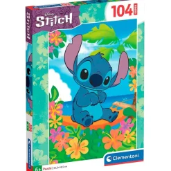 CLEMENTONI Stitch|Puzzles Y Construcciones|Stitch Puzzle 104 Piezas