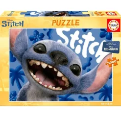 EDUCA Puzzles Y Construcciones|Stitch Puzzle 1000 Piezas