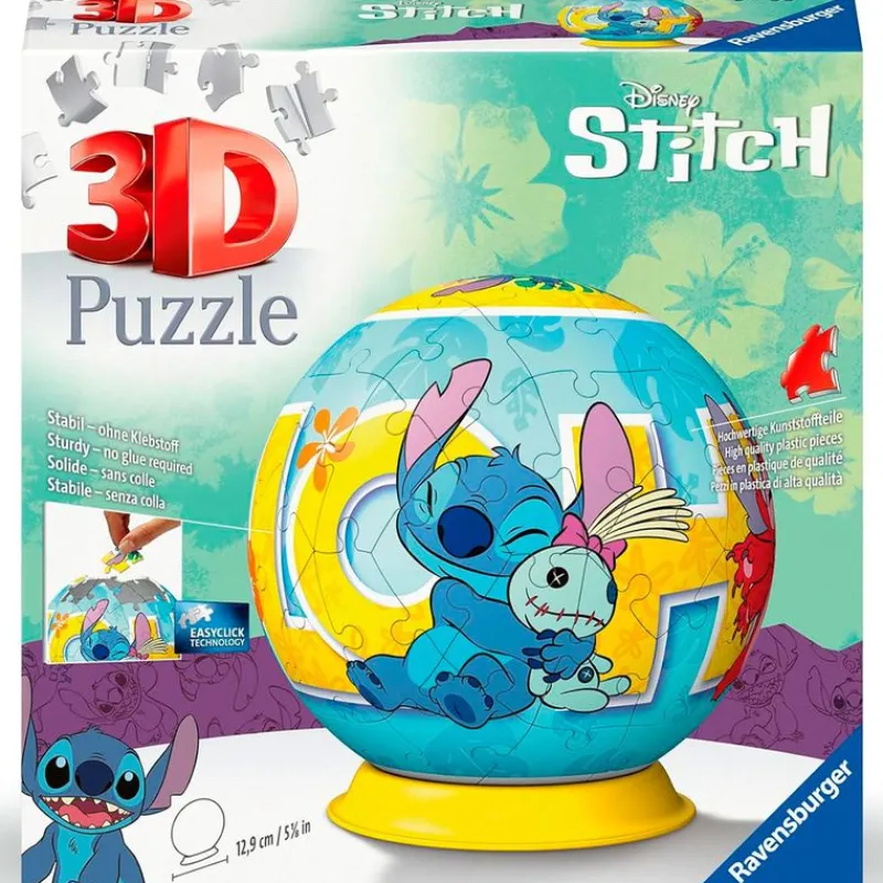 RAVENSBURGER Stitch Puzzle 3D- Puzzles Y Construcciones