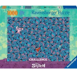 RAVENSBURGER Stitch|Puzzles De 501 A 1000 Piezas|Stitch Puzzle Imposible 1000 Piezas