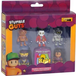 BIZAK Figuras Y Figuras De Acción|Stumble Guys Pack 6 Figuras Surtidas