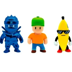 BIZAK Stumble Guys Pack Monster Flex 3 Figuras- Figuras Y Figuras De Acción
