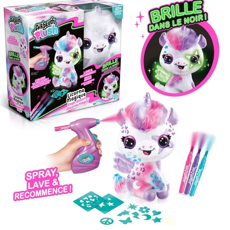 CANAL TOYS Style 4 Ever Colorea tu Unicornio Glow in the Dark- Manualidades