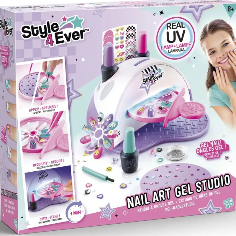CANAL TOYS Juegos Y Juguetes De Imitación|Style 4 Ever Estudio de Uñas de Gel UV